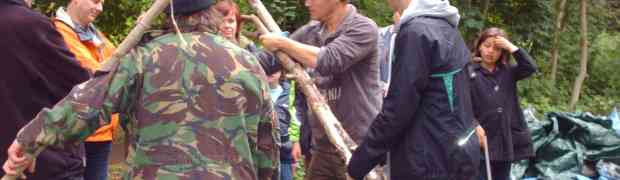 Fathers Day Woodland Survival Fun