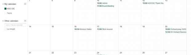Calendar